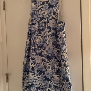 Abercrombie & Fitch Navy and Cream Dress